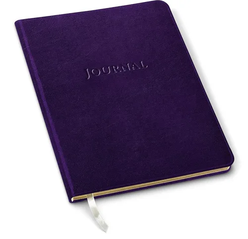 Vista 17 de Diario de cuero Gallery Leather - Elaborado en Maine, EE. UU. - Elegante cuaderno de escritura de cuero con 192 páginas rayadas - Un espacio