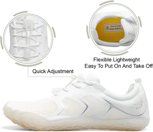 Vista 5 de L-RUN Zapatos de agua atléticos para senderismo para hombre y mujer