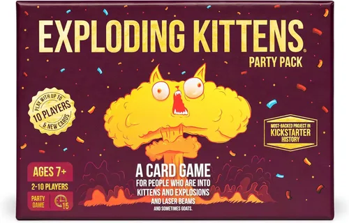 Vista 9 de Juego de expansión Barking Kittens, un juego de cartas de ruleta rusa para adultos, adolescentes y niños, juegos de fiesta fáciles para la familia