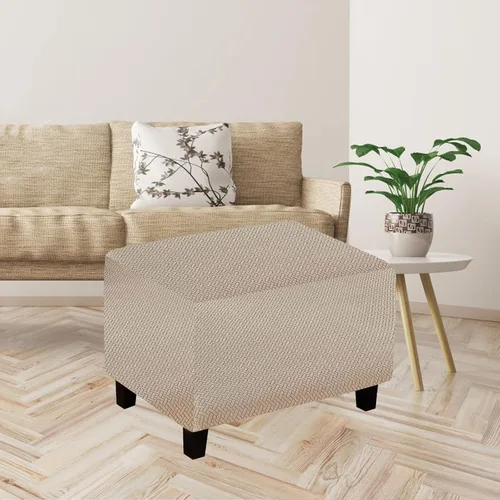 Vista 2 de Funda otomana de sofá resistente al desgaste, funda otomana rectangular elástica, funda para taburete de pies, fundas de taburete extraíbles