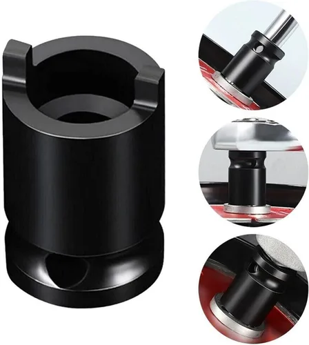 Vista 2 de Llave de enchufe para amoladora angular, herramientas de liberación de rosca de 1.52 x 0.94 pulgadas, 1.516 x 0.945 in, funda de llave eléctrica