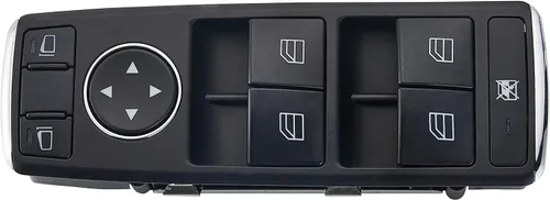 Vista 4 de Interruptor de ventana eléctrica para Mercedes-Benz C230, C250, C300, C350, C63 AMG, E350, E550, E63 AMG, GLK350 2007-2013. Interruptor principal