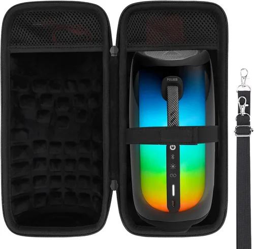 Vista 6 de Funda rígida y de silicona para altavoz portátil impermeable JBL Pulse 5