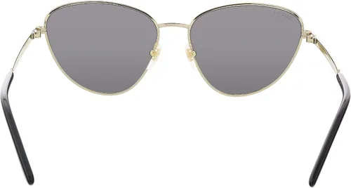 Vista 4 de Gucci Gafas de sol Gg0803s 2283in para mujer OroGris