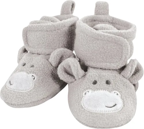 Vista 4 de Hudson Baby Paquete de 2 botines de forro polar unisex para bebé