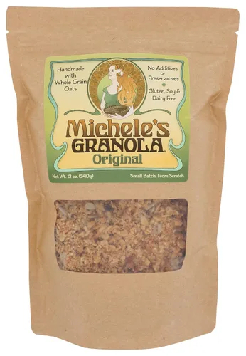 Vista 12 de Michele's Granola Granola de mantequilla de almendras, bolsa de 12 onzas