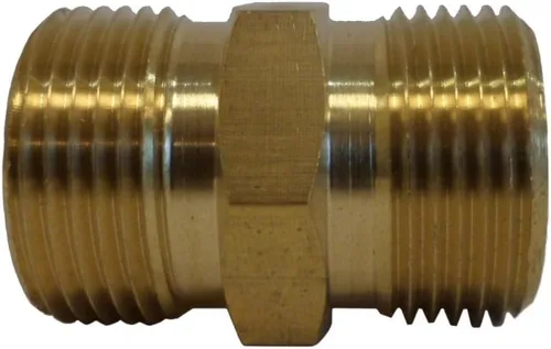 Vista 2 de Ultimate Washer Adaptador M22 manguera a manguera acoplador (0.551 in a 0.591 in)