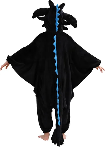 Vista 6 de ATOZ Onesie for Kids, Animal Pajamas Halloween Cosplay Costume for Girls Boys