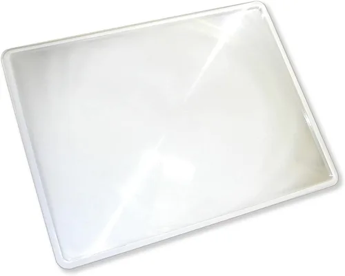 Vista 5 de Carson 2 lupas de página Fresnel de 8.5 x 11 pulgadas para leer periódicos, revistas, libros y más, juego de 8