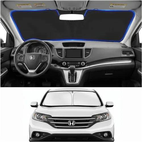 Vista 33 de Parasol para parabrisas para BMW X1 E84 2016-2024 2025, accesorios – Cubierta de parasol para parabrisas de ventana delantera, ajuste personalizado