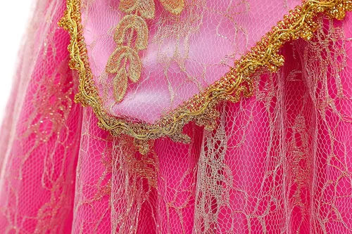 Vista 5 de Romy's Collection Conjunto de disfraz de princesa para niñas pequeñas