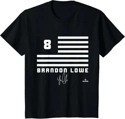 Vista 12 de Brandon Lowe Flag Name - Camiseta, Negro, S