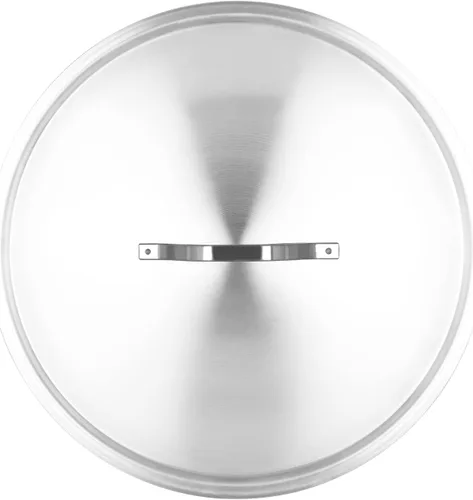 Vista 6 de Paderno World Cuisine Tapa de acero inoxidable "Grand Gourmet" de 5-1/2 pulgadas