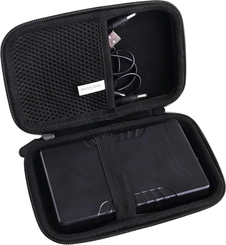 Vista 7 de Estuche de transporte rígido de EVA compatible con Talentcell recargable de 12 V, 6000 mAh/5 V, 12000 mAh, salida de CC, batería de iones de litio