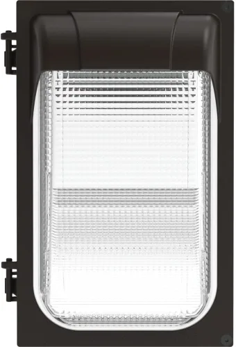 Vista 7 de Lithonia Lighting Mini Lámpara LED de Pared de 7.5", Luminaria Exterior, Luz de Pared para Edificios, Sensor de Anochecer a Amanecer, Blanco Frío 2