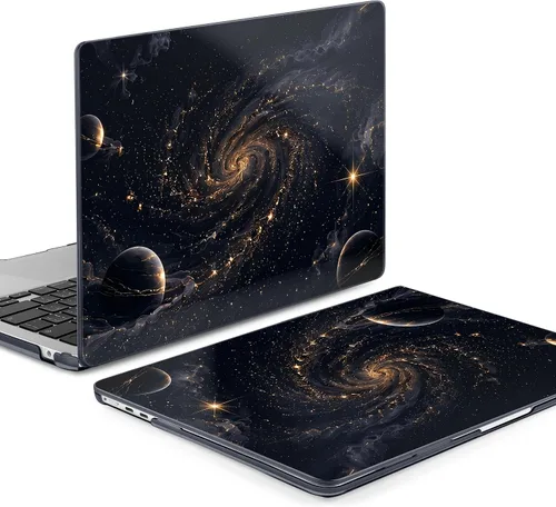 Vista 7 de Batianda Funda para MacBook Air de 15" 2026 M5 M4 M3 M2 Chip, Astro Vortex Astro Vórtice