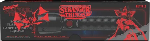 Vista 11 de Energizer Stranger Things Squawk Retro Linterna LED, Linterna de Camping Resistente al Agua y Testada contra Caídas, Edición Limitada, 250 Lúmenes