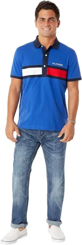 Vista 5 de Tommy Hilfiger Polo para hombre con botones magnéticos ajuste personalizado