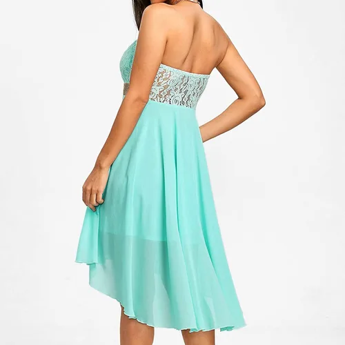 Vista 3 de New Years Eve Dress Party Full Dress Off Shoulder Bandeau Irregular Dress New Years Eve Dresses for Women 2023