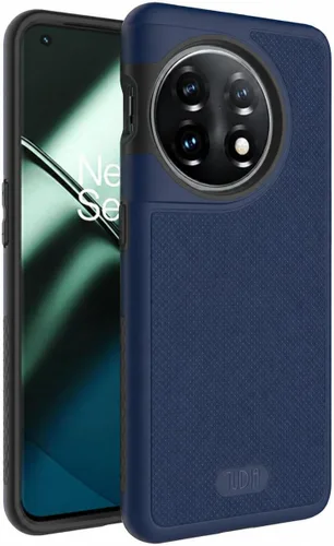 Vista 19 de TUDIA DualShield Grip - Funda protectora para OnePlus 11 5G (2023), MergeGrip, de doble capa, a prueba de golpes, delgada, de grado militar, Verde