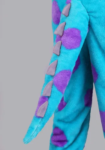 Vista 5 de Disfraz Enterizo Sulley para Adultos de Pixar Multicolor