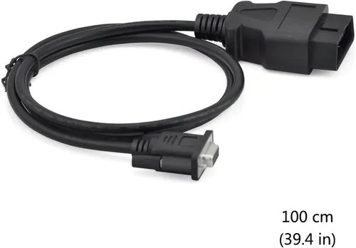 Vista 8 de iKKEGOL 1M 3.3ft DB9 Serial RS232 Puerto hembra a macho OBD2 OBDII 16 Pin OBD Adaptador de cable de extensión de diagnóstico Conector de cable