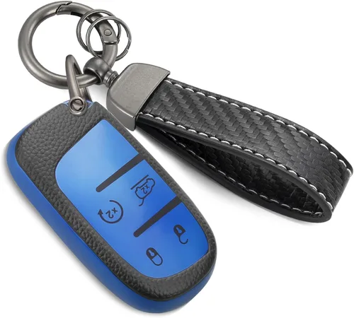 Vista 29 de Funda para Llavero Mercedes con Llavero de Cuerda Trenzada de Metal, Funda de Llave Suave Mejorada para Carcasa de Llavero Remoto Inteligente Sin