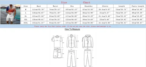 Vista 3 de Aipengry Conjunto deportivo de 2 piezas para hombre, conjunto deportivo de manga corta con cremallera y pantalones cortos para el 4 de julio