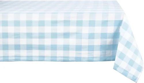 Vista 36 de DII Buffalo Check Collection, mantel clásico de granja, 52 x 52 pulgadas, color verde antiguo