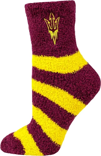 Vista 2 de Calcetines mullidos de Arizona State Sun Devils con licencia oficial de la NCAA