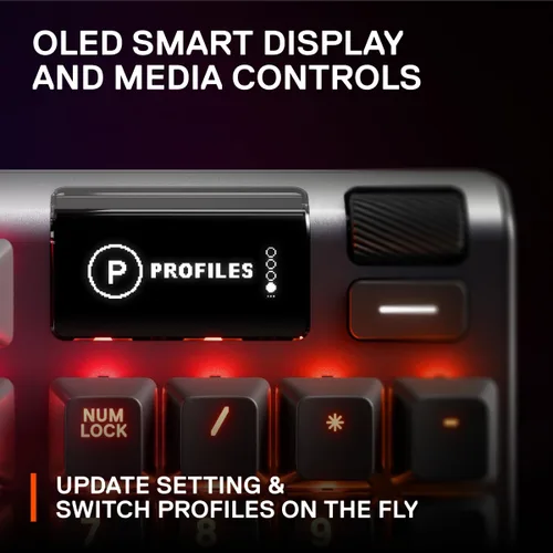 Vista 6 de SteelSeries Teclados mecánicos Apex 7 TKL, teclado mecánico