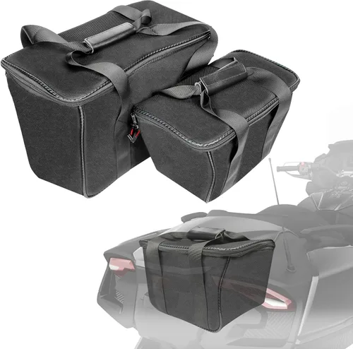 Vista 10 de Bolsa de maletero delantera para Spyder RT, organizador de frunk, bolsas de equipaje, bolsa de almacenamiento de carga extraíble, accesorios