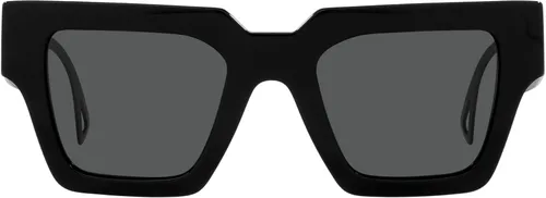 Vista 3 de Versace Woman Sunglasses White Frame, Dark Grey Lenses, 50MM