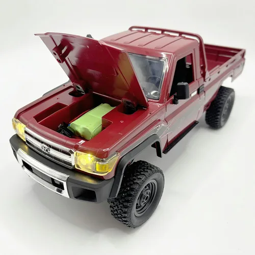 Vista 2 de WPLDEWAN MN82 RC Rock Crawler 4x4 Toyota Land Cruiser Remote Control Truck