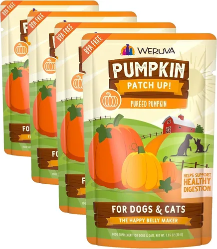 Vista 10 de Weruva Pumpkin Patch Up! Pumpkin Pumpkin, What's Your Function Paquete variado para perros y gatos, bolsa de 1.05 onzas (paquete de 12)