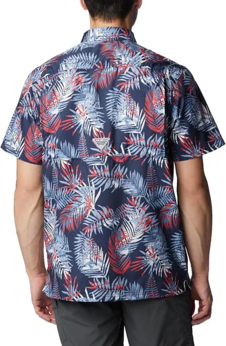 Vista 2 de PFG Super Slack Tide Camp - Camiseta para hombre, color gris
