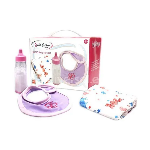 Vista 2 de Accesorios para Muñecas Reig Peto Biberón Pañal