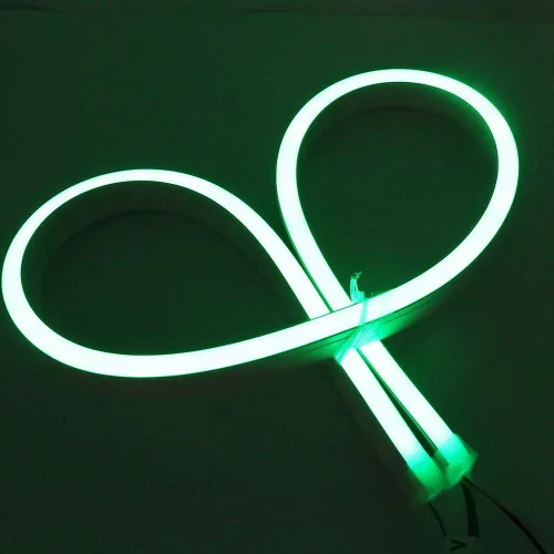 Vista 10 de Cuerda de luz de neón RGB, tira de luz LED inteligente direccionable, DC 5V SK6812 60LEDs/m impermeable, cambio de color, luces de barra de letras