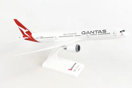 Vista 3 de Sky Marks Qantas 787-9 1/200 - Modelo de avión coleccionable