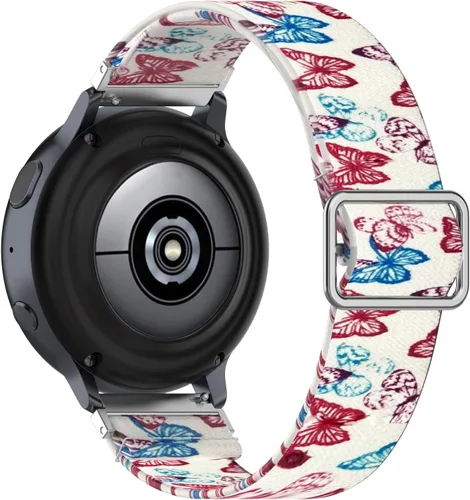 Vista 3 de FitTurn Bandas elásticas compatibles con Amazfit Bip 3 pro/Bip 3/GTS 4 4mini/ GTS 3/GTS 2/GTS 2e/GTS 2 Mini Watch de repuesto de 0.787 pulgadas