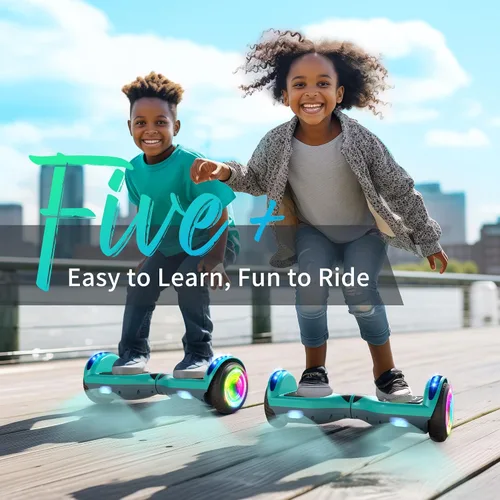 Vista 6 de SISIGAD Scooter, ruedas de flash de 6.5 pulgadas y luces LED Corlorful, todo para niñas y niños a partir de 6 años