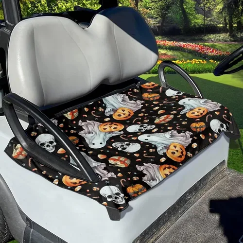 Vista 7 de Fundas de asiento de carrito de golf, toalla de manta de asiento de carrito de golf, cubierta de asiento de carrito de golf para asientos de 2
