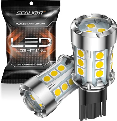 Vista 23 de SEALIGHT Bombillas LED antiniebla 9145 H10 Bule, 13,000 LM 6500K blanco frío H10, tamaño 1:1 9040 9140 9145 bombillas LED antiniebla