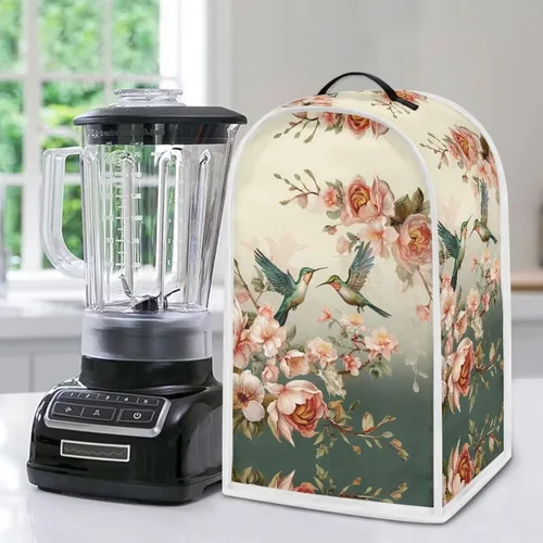 Vista 35 de Aztec Cow - Funda para batidora de girasoles con mango superior, ligera, lavable, para cocina, cafetera, decoración de procesadores de alimentos