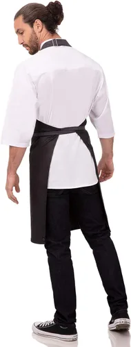 Vista 3 de Chef Works Delantal unisex con peto Boulder