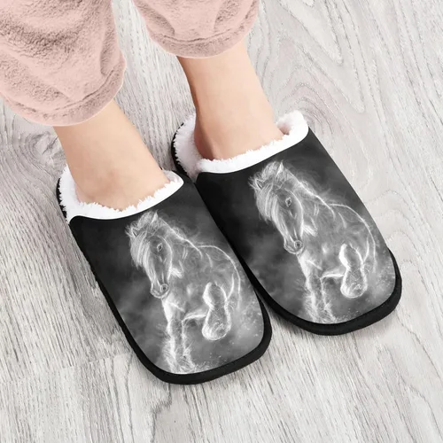 Vista 2 de Pantuflas suaves antideslizantes para interiores, zapatos para el hogar, para dormitorio, hotel, viajes, spa Multi 11