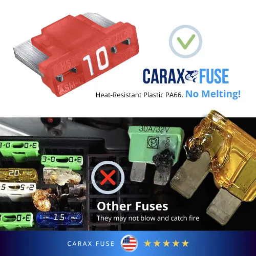 Vista 7 de CARAX Mini Micro Blade de perfil bajo ATT/LP-Mini - 10 piezas Kit surtido - Fusible Smart Auto Glow Fácil Identificación - Mezcla de 10 uds.