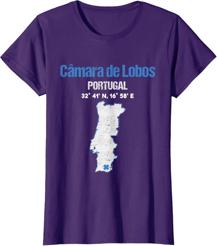 Vista 8 de Camiseta Câmara de Lobos Portugal City