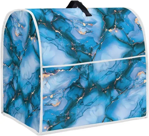 Vista 28 de Dreaweet Fall Pumpkin Print Kitchen Mixer Covers for Stand Mixer 4.5-5 qt, Kitchen Aid Accessories and Attachments, Washable