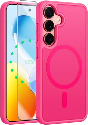 Vista 75 de FNTCASE Funda para iPhone 13 Mini: para iPhone 12 Mini [compatible con Magsafe] Funda magnética translúcida mate para teléfono, protección contra